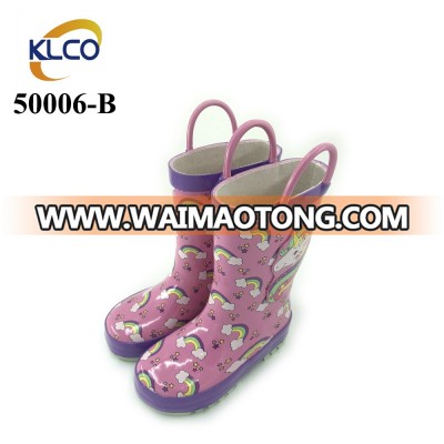 China Cheap Fashion Waterproof Kids Rain Boots