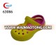 missy yellow soft sole plastic chef clogs shoes