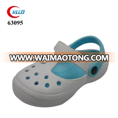 Toddlers comfortable soft plastic garden clogs shoes