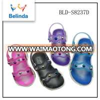 2017 summer name brand beach plastic sandals clogs shoes for children